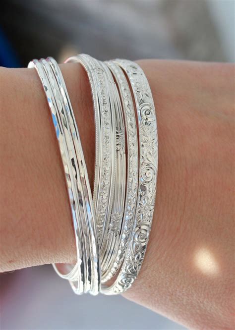 amazon bangle bracelets|cheap sterling silver bangle bracelets.